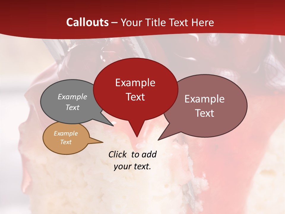 Unhealthy Plate Eating PowerPoint Template