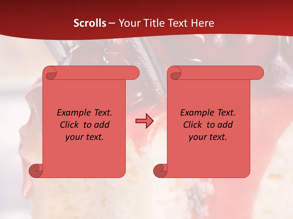 Unhealthy Plate Eating PowerPoint Template