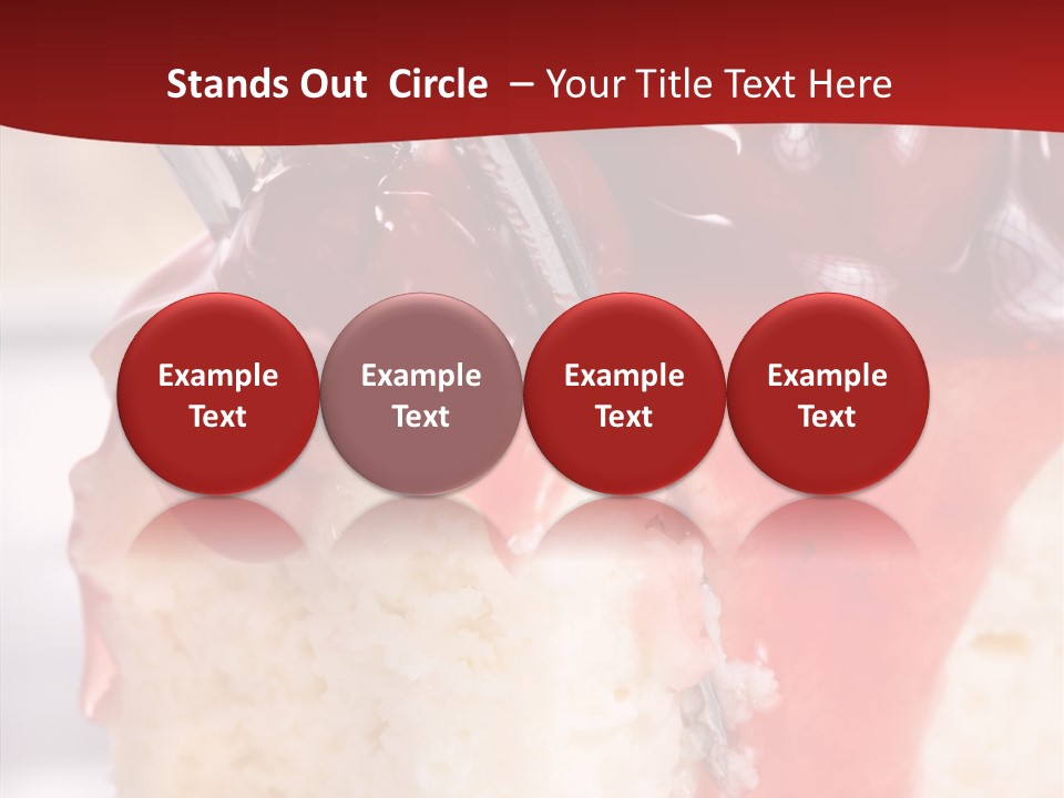 Unhealthy Plate Eating PowerPoint Template