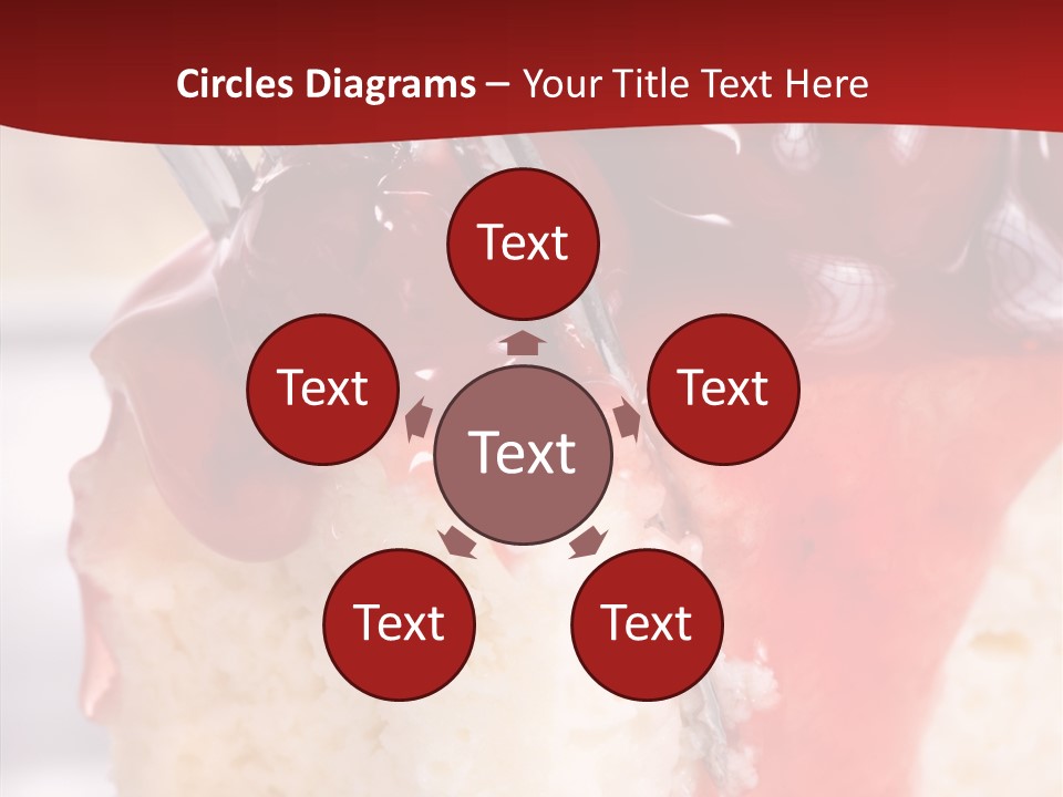 Unhealthy Plate Eating PowerPoint Template