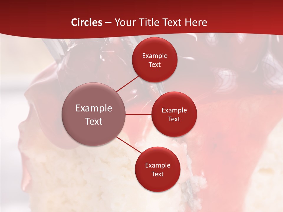 Unhealthy Plate Eating PowerPoint Template