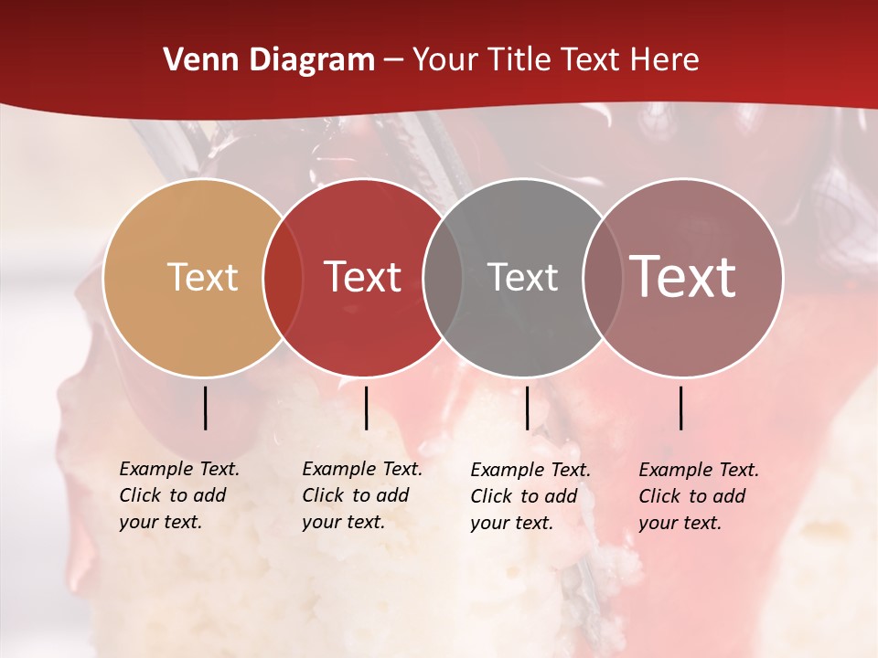 Unhealthy Plate Eating PowerPoint Template