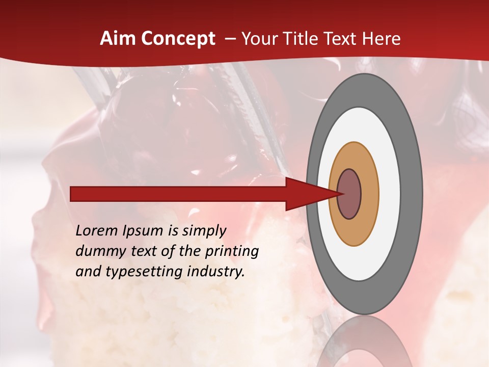 Unhealthy Plate Eating PowerPoint Template