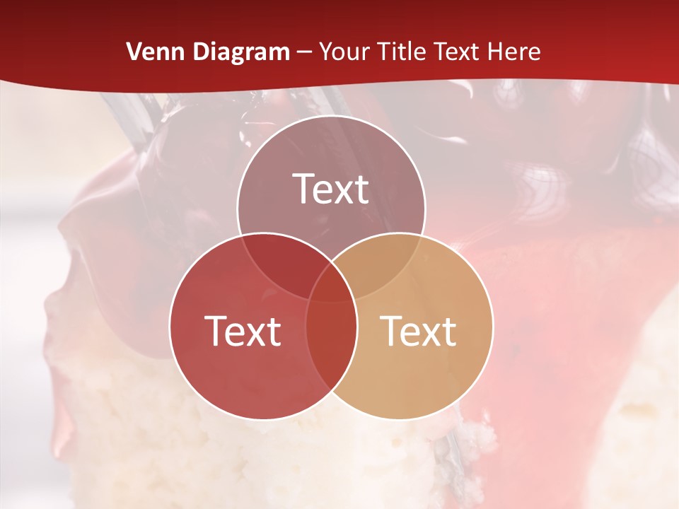 Unhealthy Plate Eating PowerPoint Template