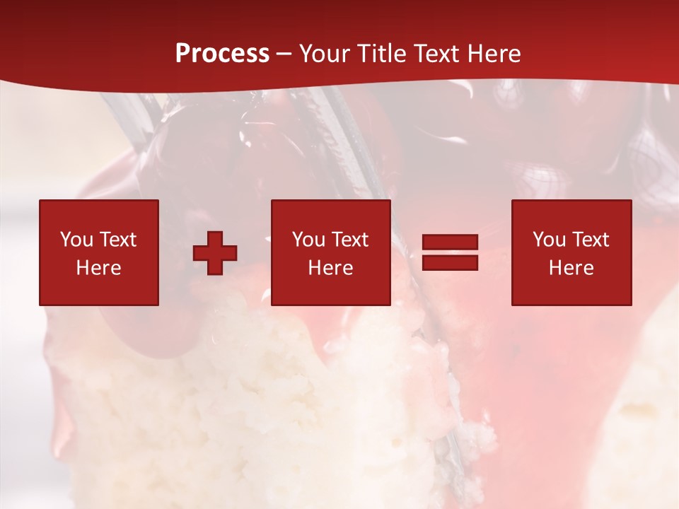 Unhealthy Plate Eating PowerPoint Template