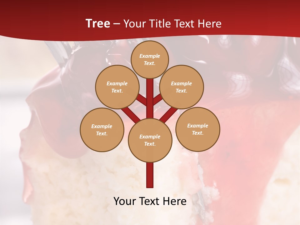 Unhealthy Plate Eating PowerPoint Template