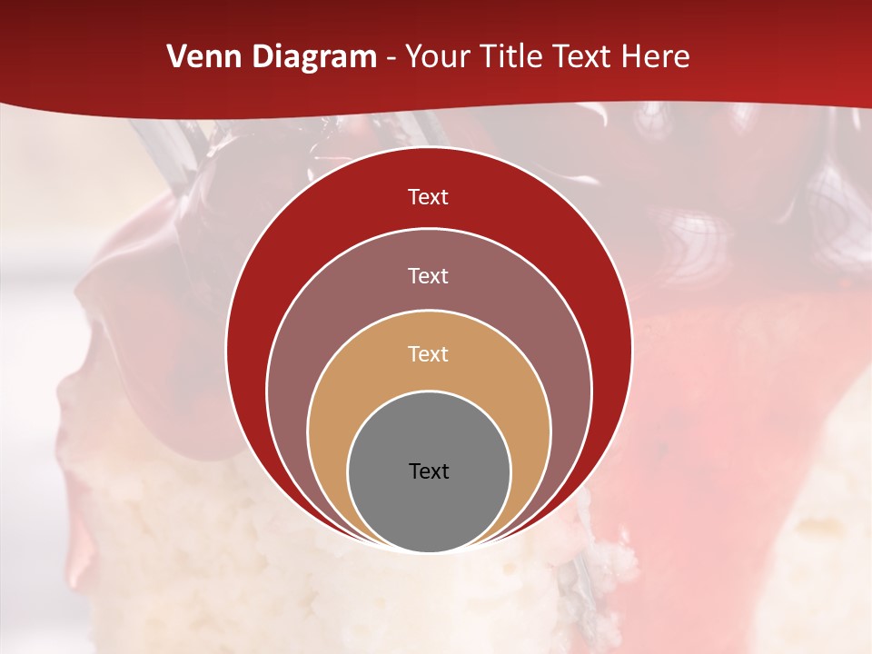 Unhealthy Plate Eating PowerPoint Template