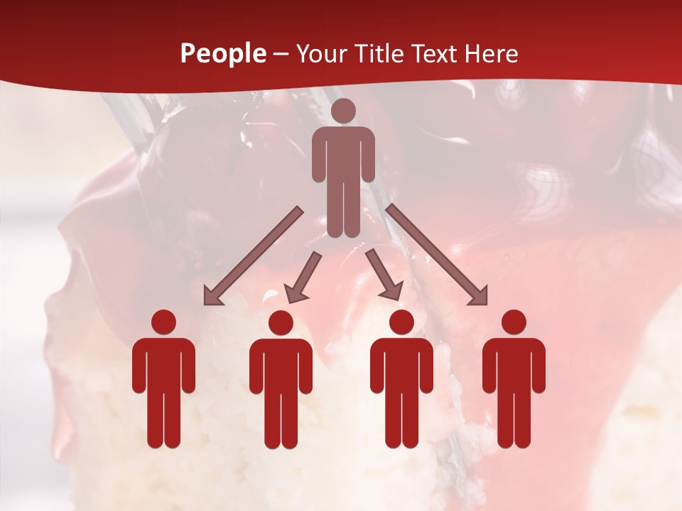 Unhealthy Plate Eating PowerPoint Template