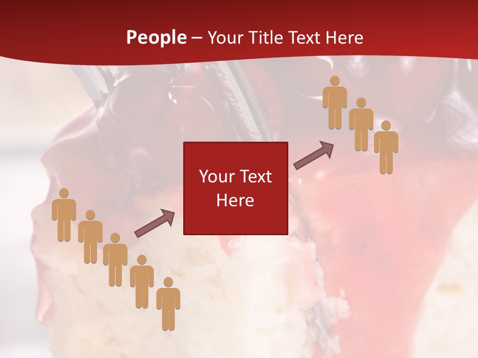 Unhealthy Plate Eating PowerPoint Template