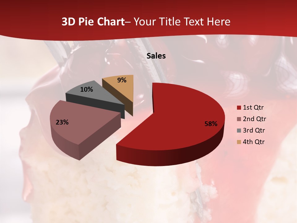 Unhealthy Plate Eating PowerPoint Template