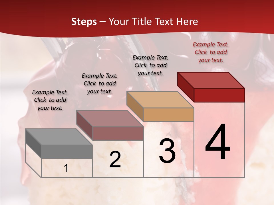 Unhealthy Plate Eating PowerPoint Template