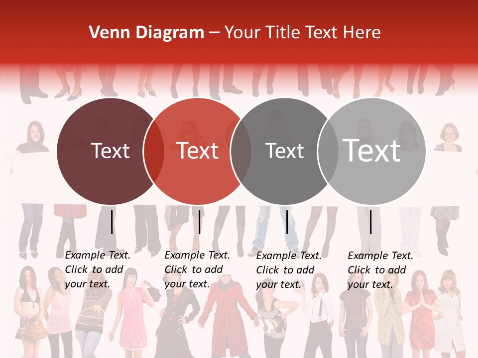 Holding Portrait Banner PowerPoint Template