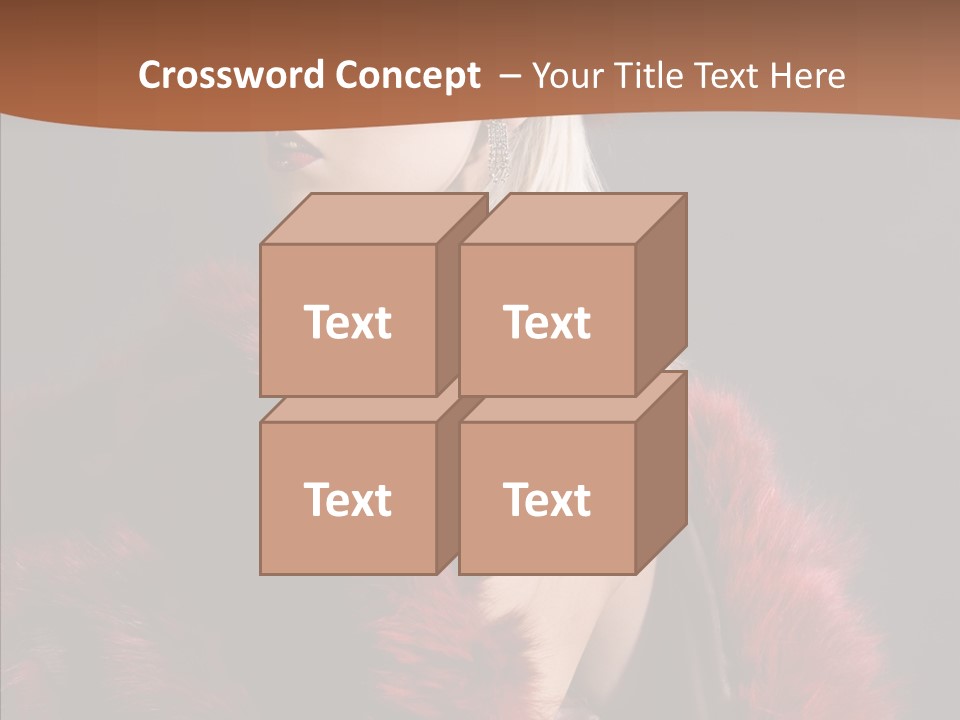Tender Fashion Human PowerPoint Template
