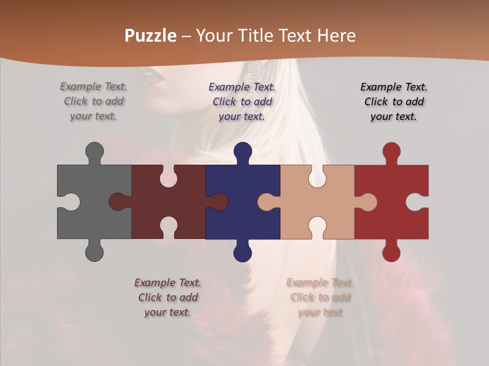 Tender Fashion Human PowerPoint Template