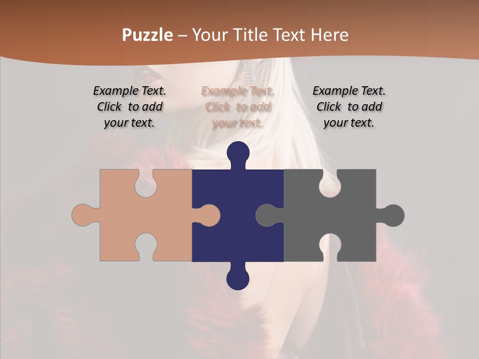 Tender Fashion Human PowerPoint Template