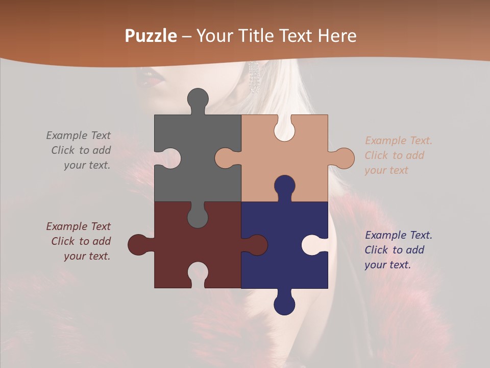 Tender Fashion Human PowerPoint Template