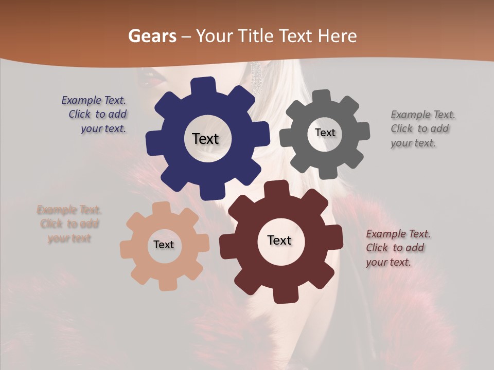 Tender Fashion Human PowerPoint Template