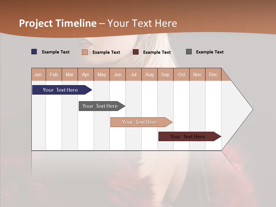 Tender Fashion Human PowerPoint Template