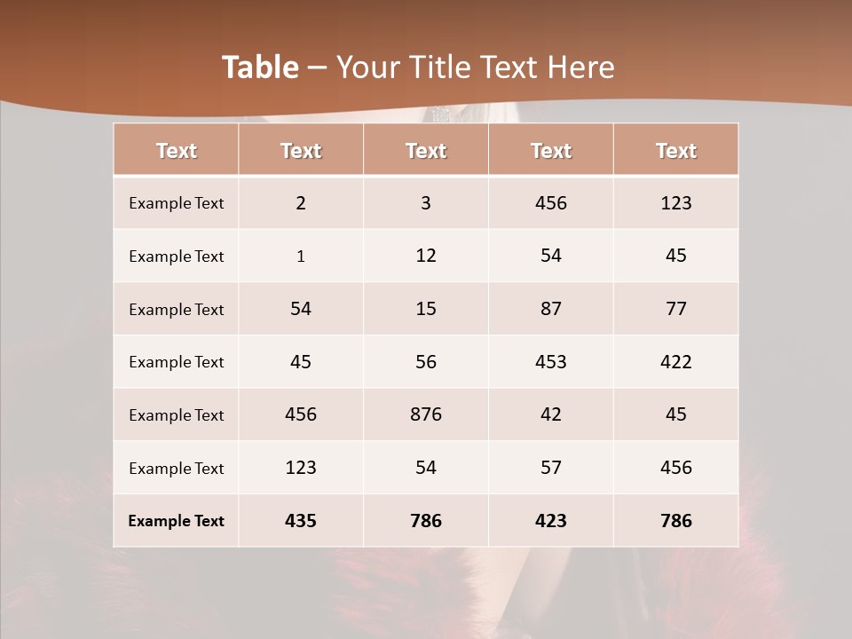 Tender Fashion Human PowerPoint Template