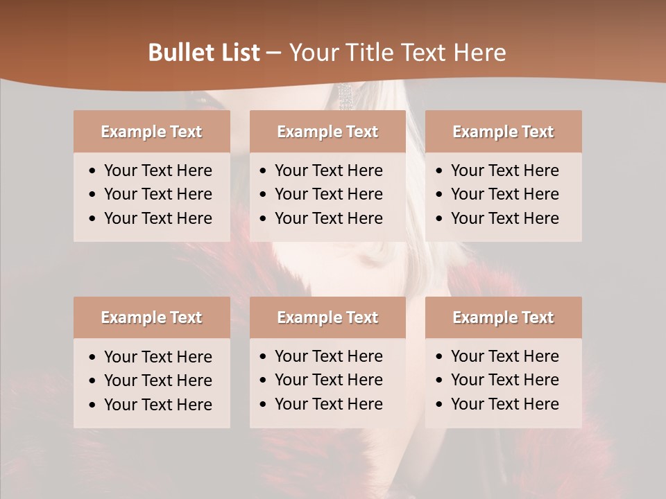 Tender Fashion Human PowerPoint Template