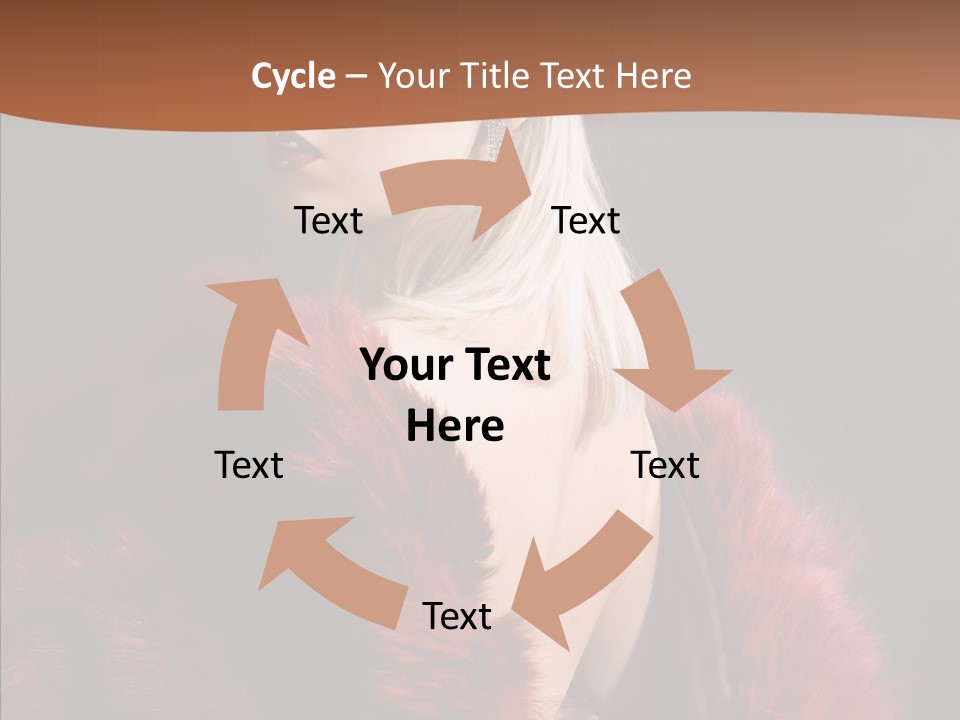 Tender Fashion Human PowerPoint Template