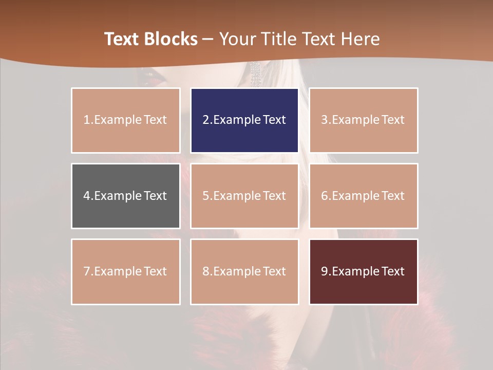 Tender Fashion Human PowerPoint Template