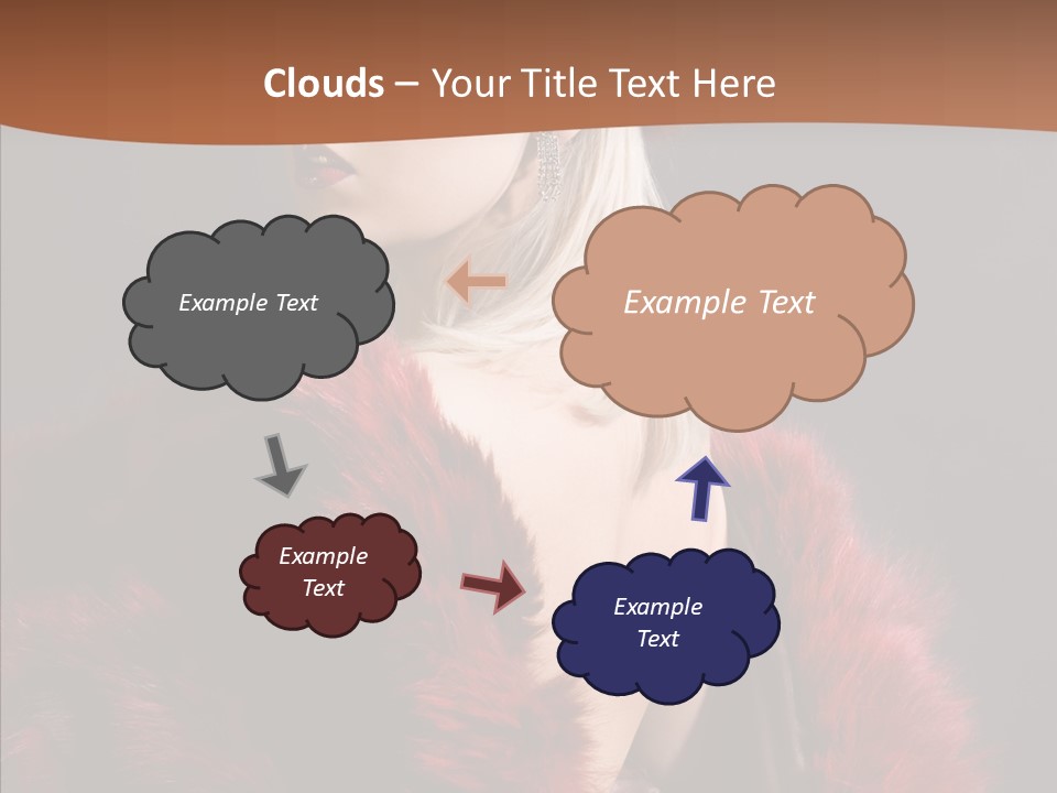 Tender Fashion Human PowerPoint Template