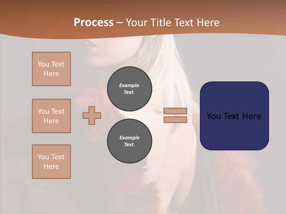 Tender Fashion Human PowerPoint Template