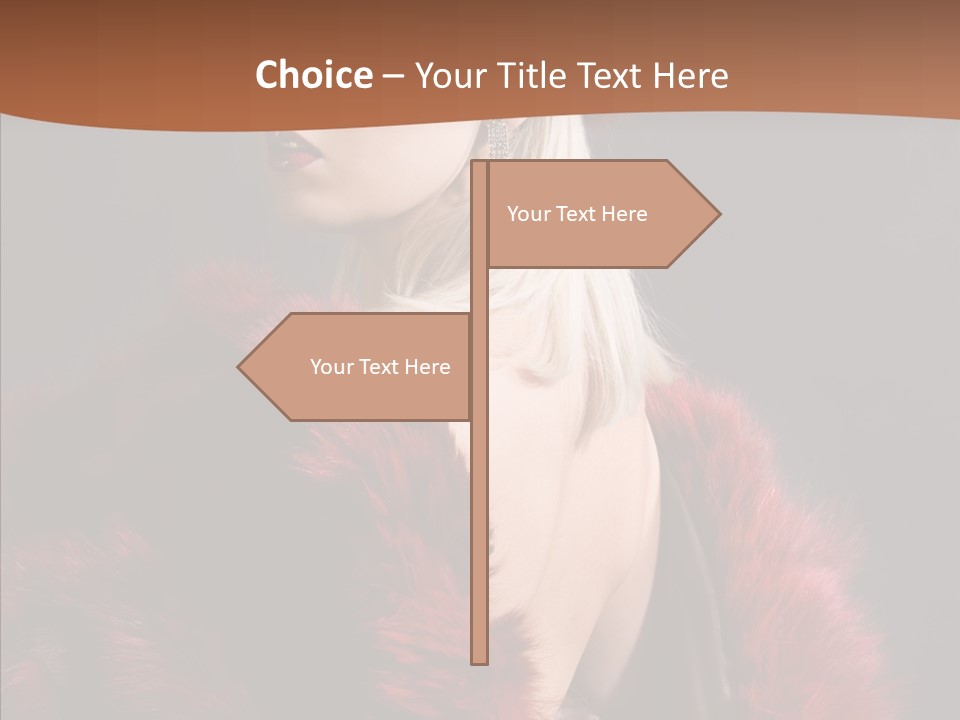 Tender Fashion Human PowerPoint Template