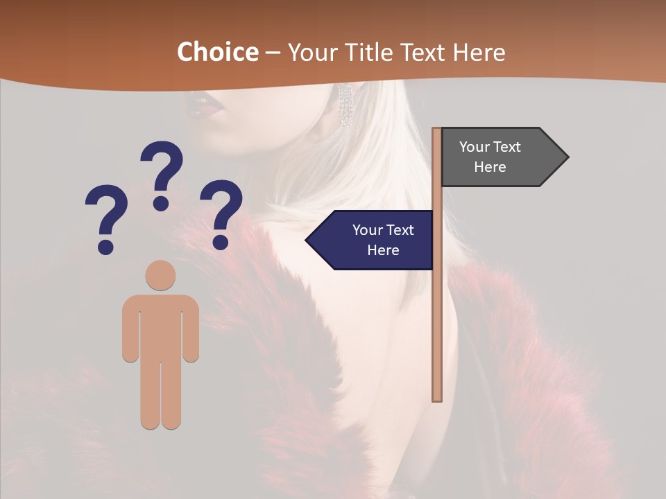 Tender Fashion Human PowerPoint Template