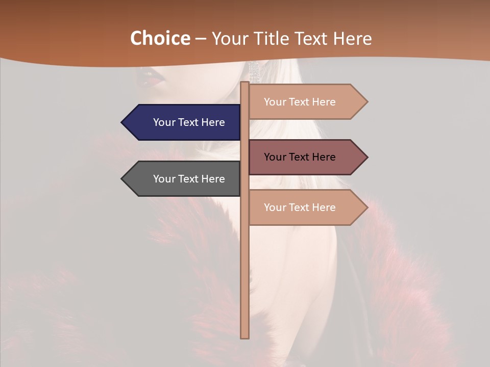 Tender Fashion Human PowerPoint Template