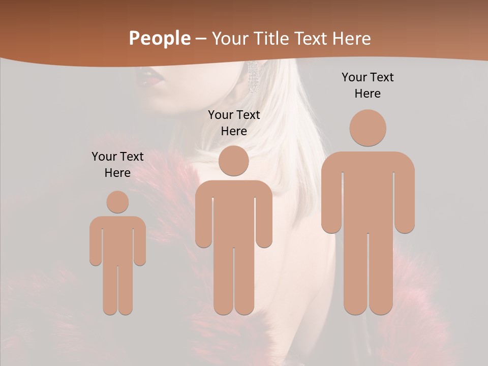 Tender Fashion Human PowerPoint Template