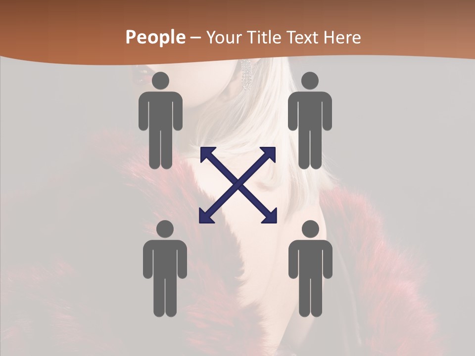 Tender Fashion Human PowerPoint Template