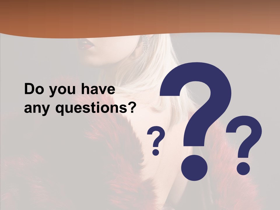 Tender Fashion Human PowerPoint Template