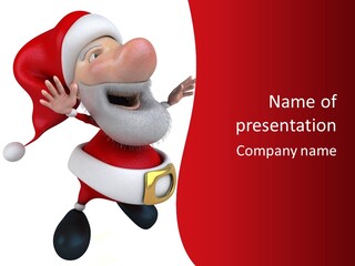 Jolly Christmas Holidays PowerPoint Template