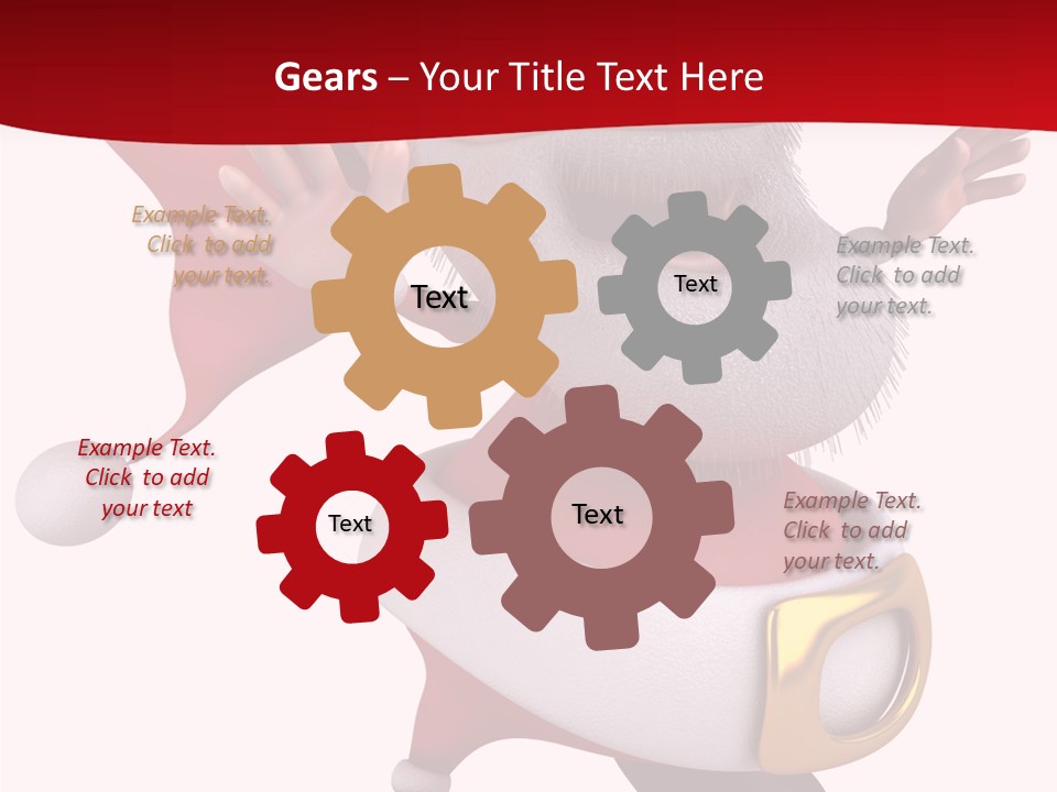 Jolly Christmas Holidays PowerPoint Template