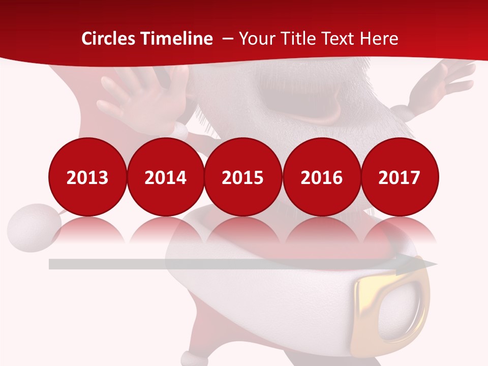 Jolly Christmas Holidays PowerPoint Template