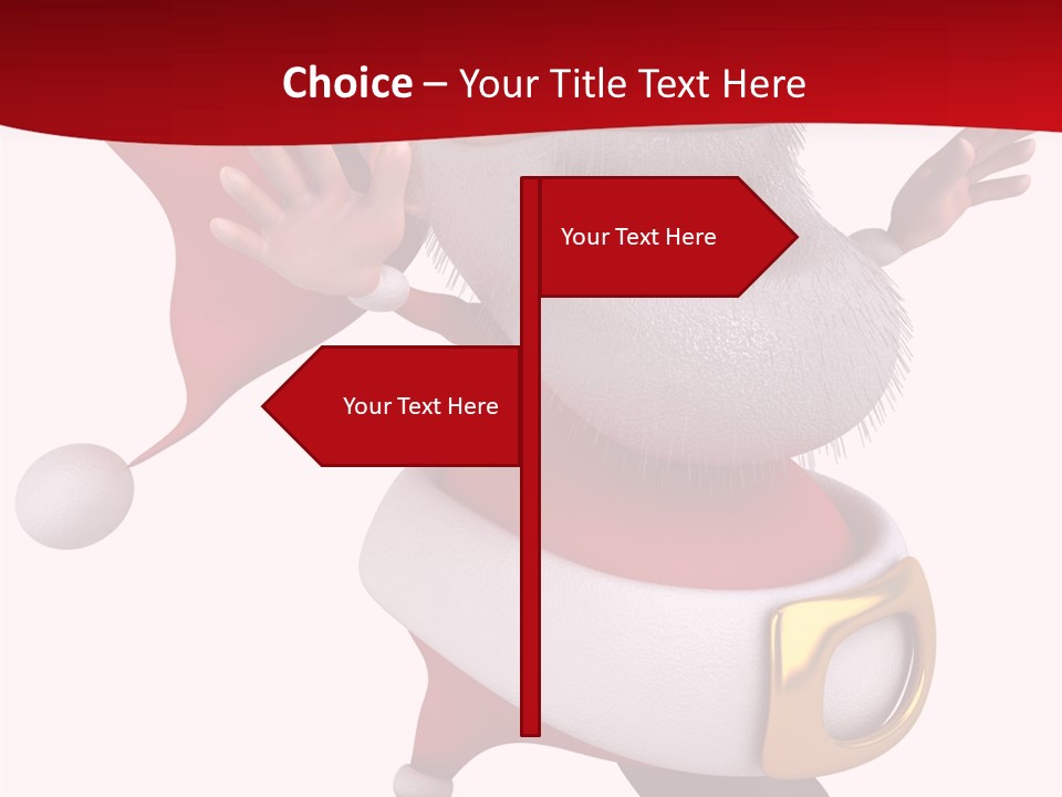 Jolly Christmas Holidays PowerPoint Template