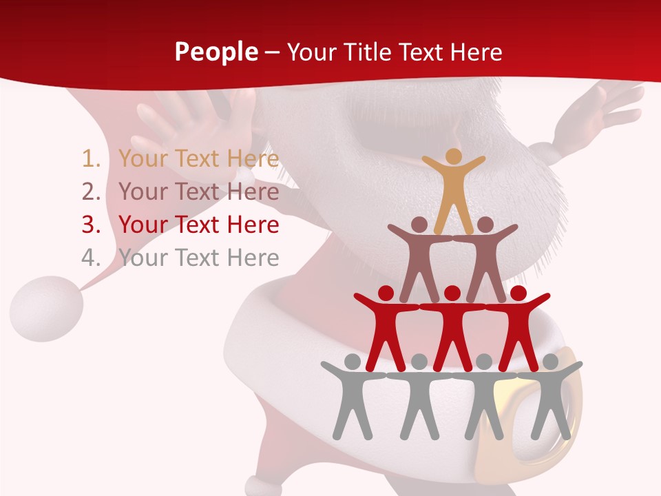 Jolly Christmas Holidays PowerPoint Template