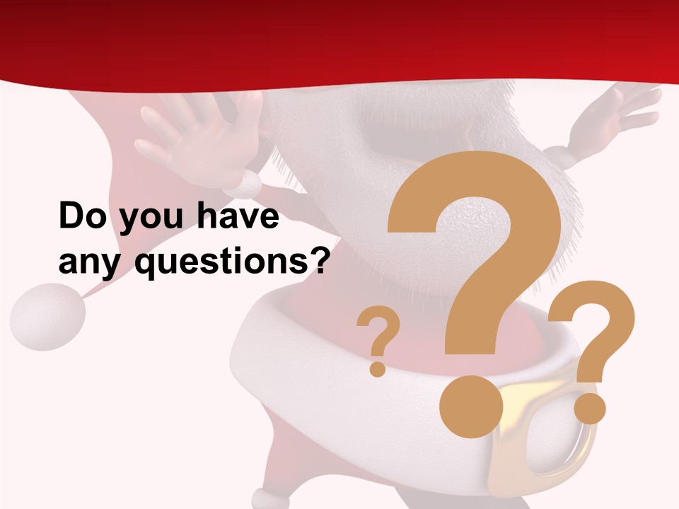 Jolly Christmas Holidays PowerPoint Template