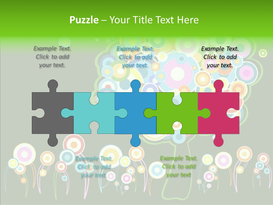 Plant Summer Floral PowerPoint Template