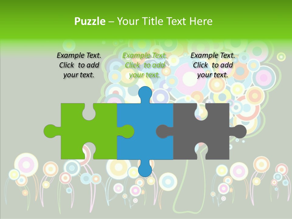 Plant Summer Floral PowerPoint Template