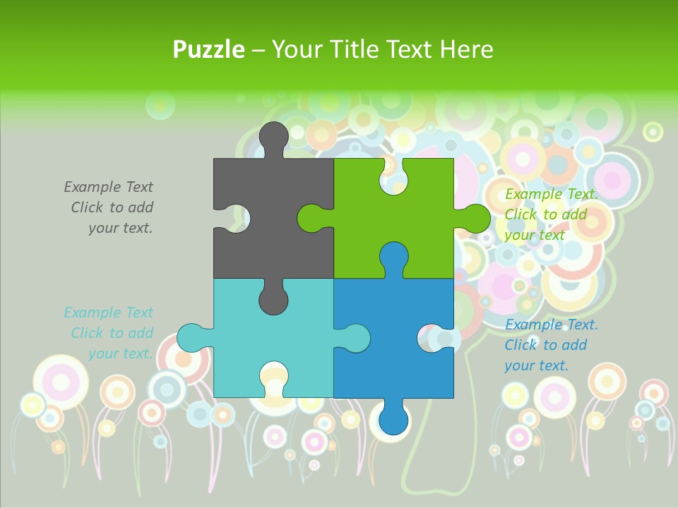 Plant Summer Floral PowerPoint Template