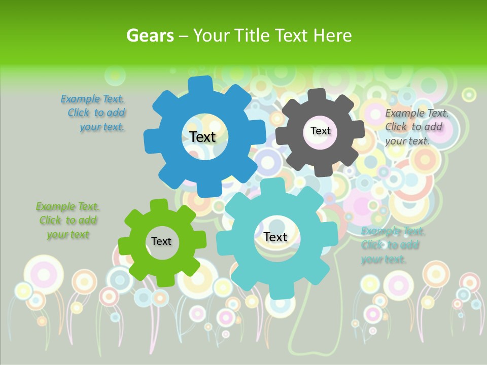 Plant Summer Floral PowerPoint Template