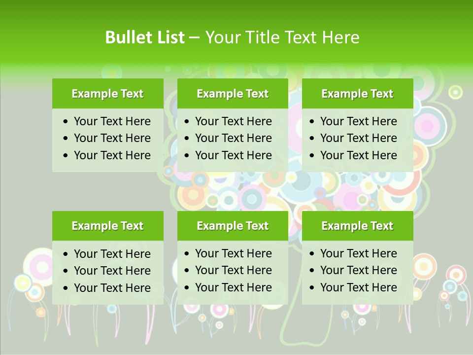 Plant Summer Floral PowerPoint Template