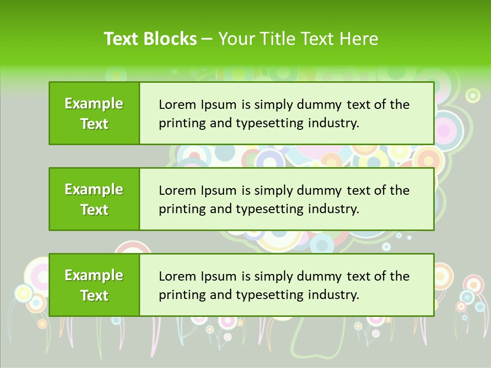 Plant Summer Floral PowerPoint Template