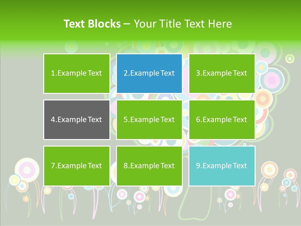Plant Summer Floral PowerPoint Template