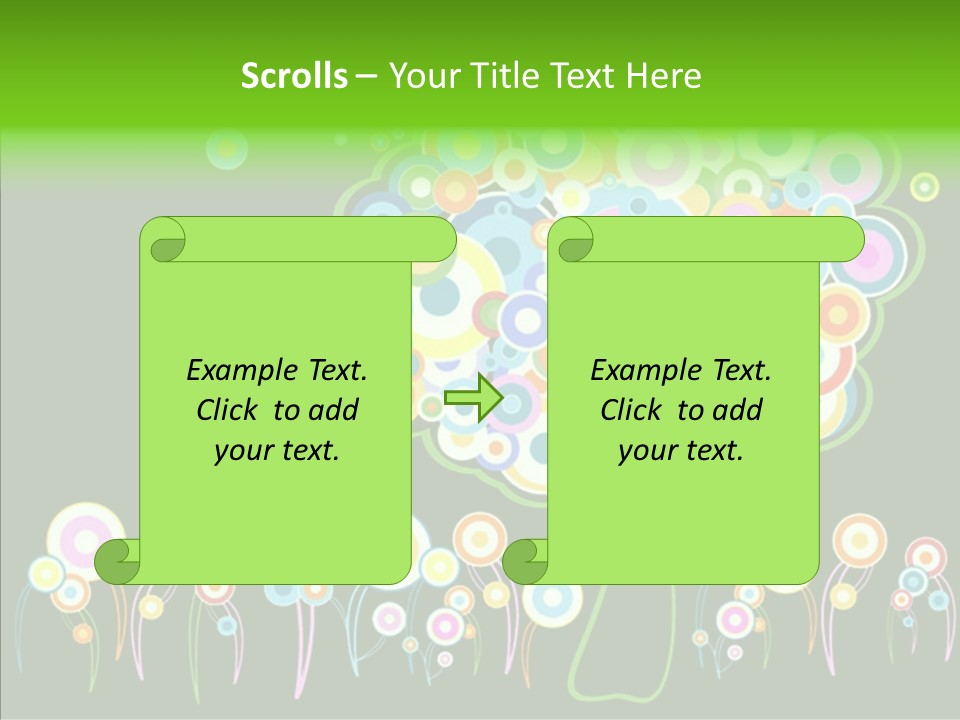 Plant Summer Floral PowerPoint Template