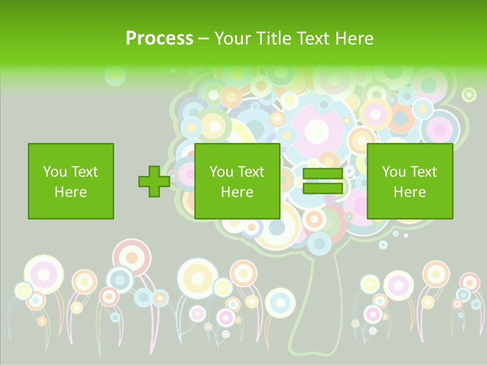 Plant Summer Floral PowerPoint Template