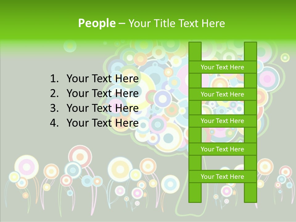 Plant Summer Floral PowerPoint Template